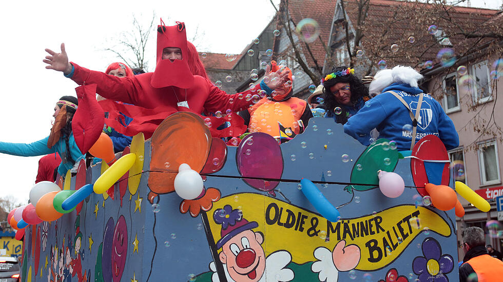 Faschingsumzug in Friedberg