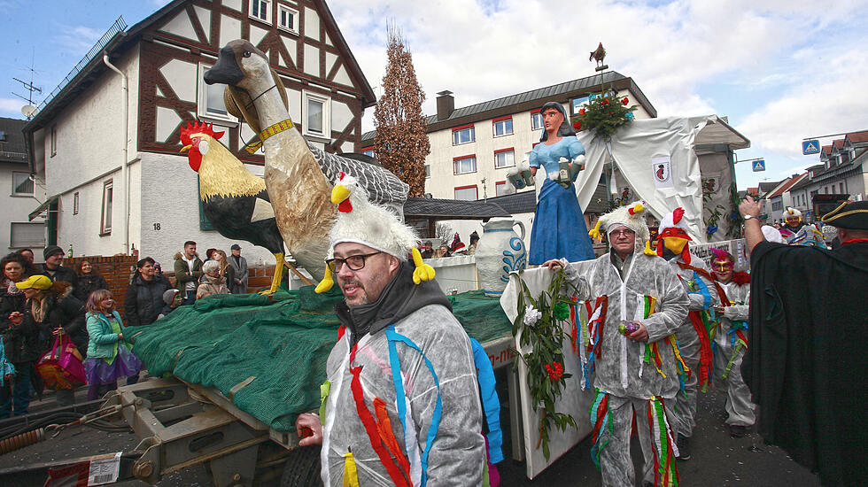 Faschingsdienstag im Kreis Gießen: Die Bilder aus dem Kreis Gießen