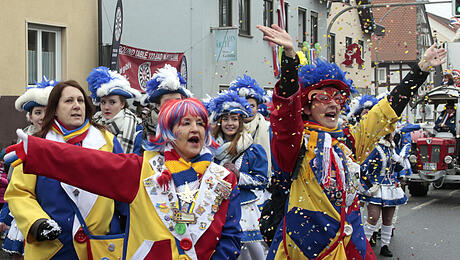 Bunter Faschingsumzug in Ober-Mörlen