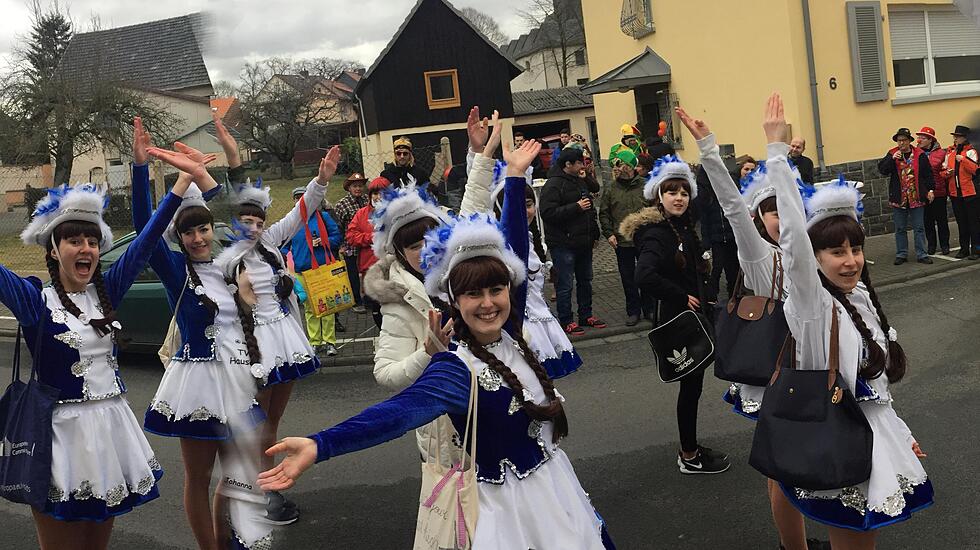 Grüningen steht Kopf, Helau in Hausen