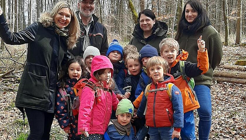 Michelbacher Kinder pflanzen f&uuml;r die Zukunft