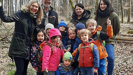 Michelbacher Kinder pflanzen f&uuml;r die Zukunft