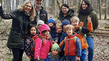 Michelbacher Kinder pflanzen f&uuml;r die Zukunft