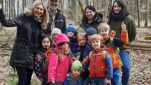 Michelbacher Kinder pflanzen f&uuml;r die Zukunft