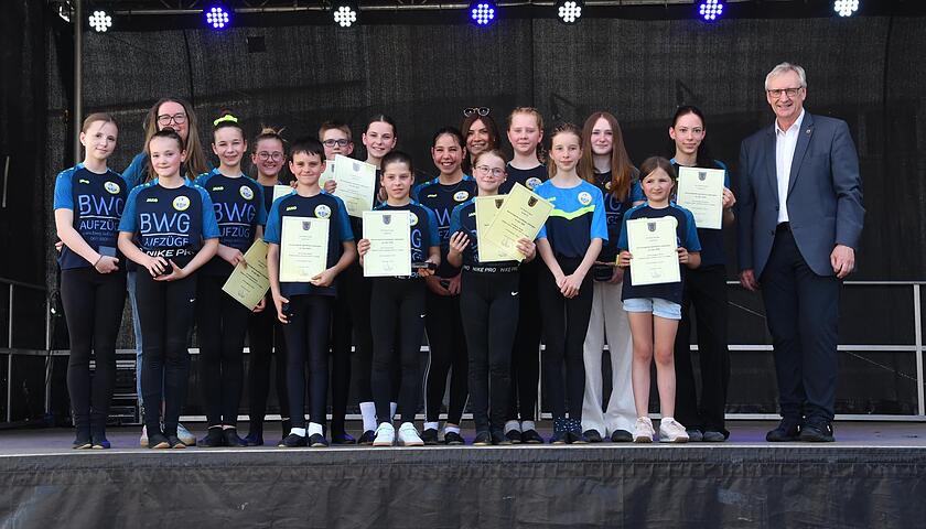 Verleihung der Sportplakette in Hungen