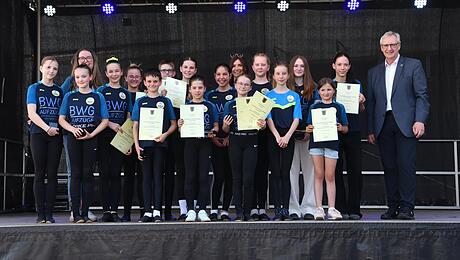 Verleihung der Sportplakette in Hungen