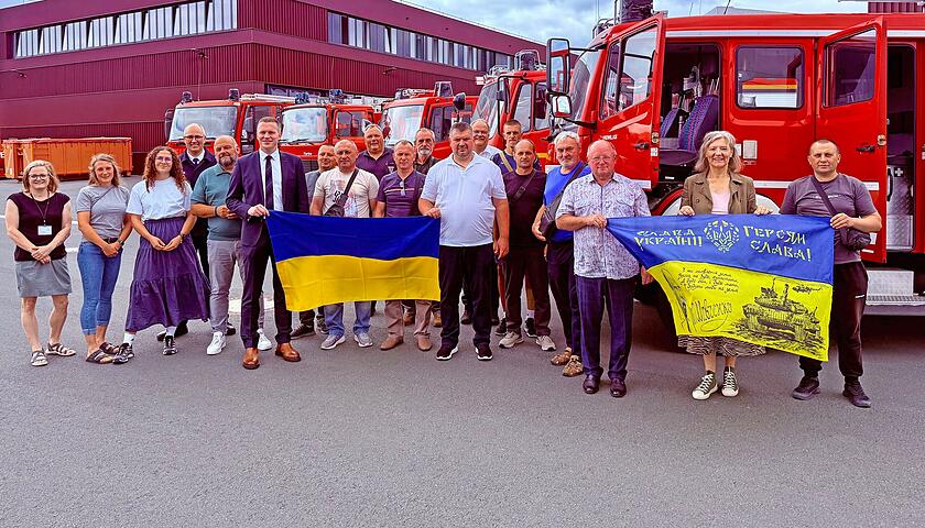 Landkreis organisiert f&uuml;nf Feuerwehrautos f&uuml;r die Ukraine