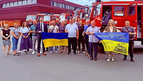 Landkreis organisiert f&uuml;nf Feuerwehrautos f&uuml;r die Ukraine