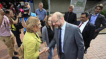 Der Schulz-Besuch in Bildern