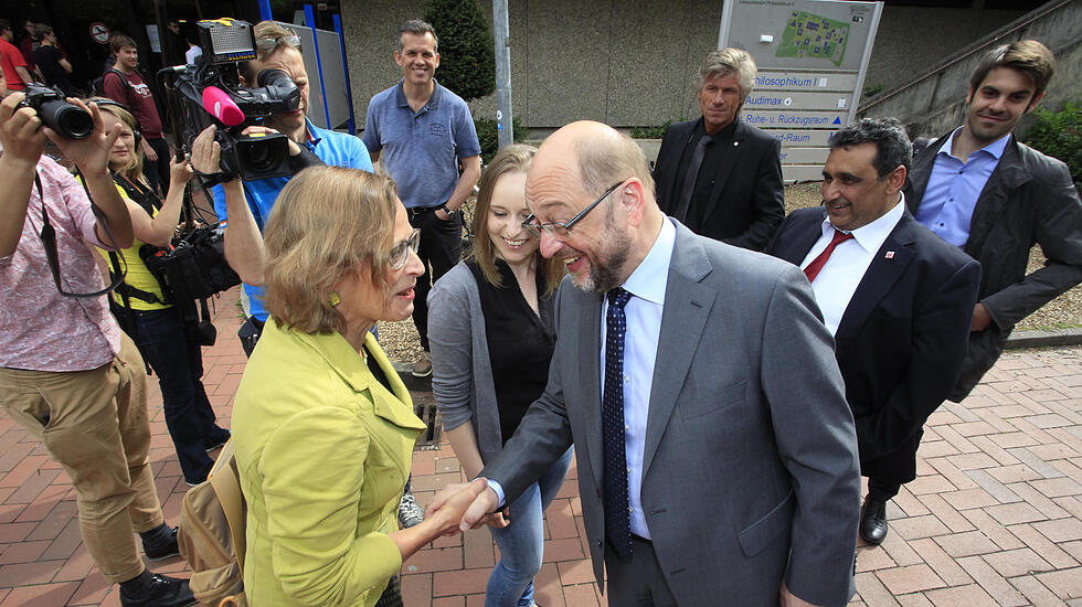 Der Schulz-Besuch in Bildern