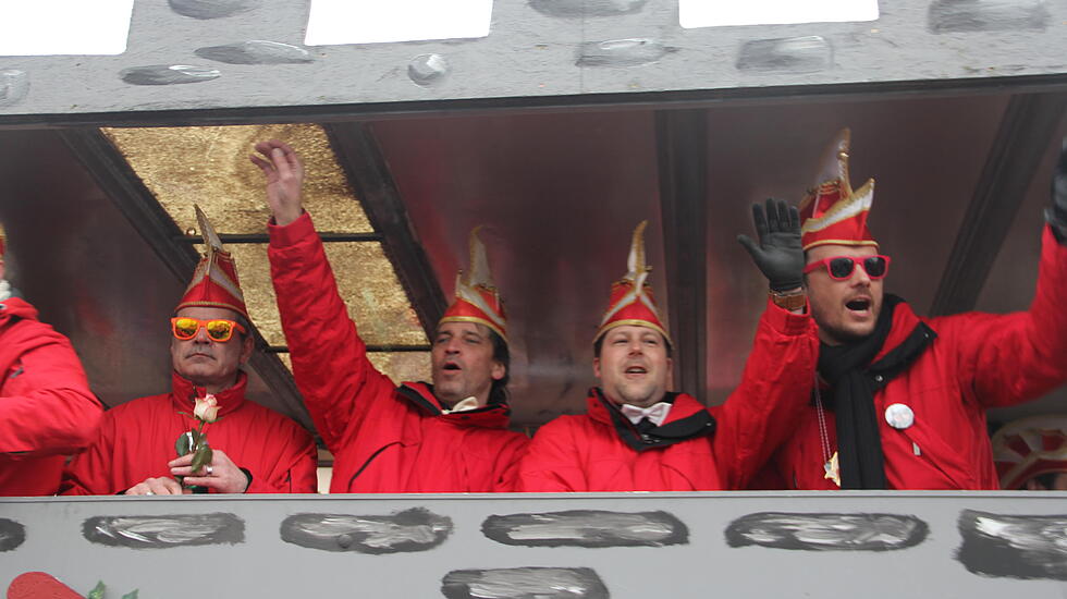 Faschingsumzug der Krofdorfer Fastnachtsfreunde