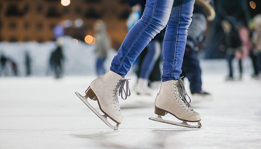 the girl on the figured skates
