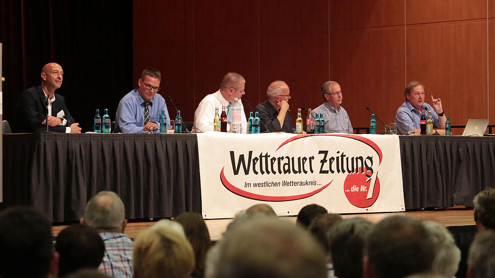 WZ-Podiumsdiskussion zur Friedberger Bürgermeisterwahl