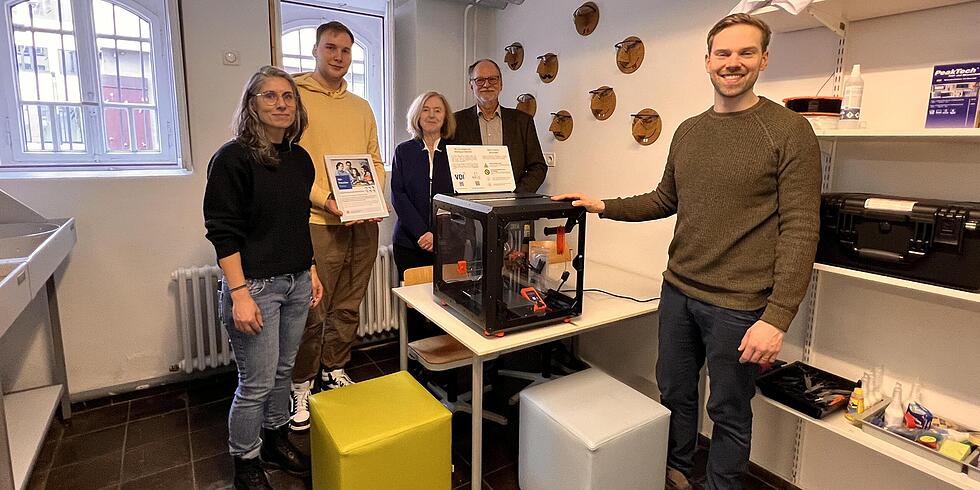 3D-Drucker f&uuml;r Ricarda-Huch-Schule