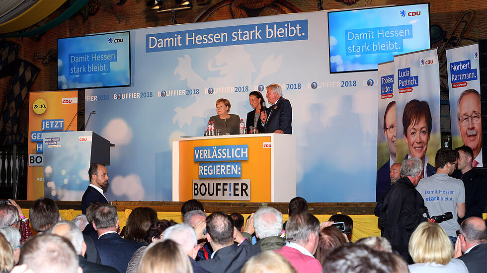 Angela Merkel in Ortenberg