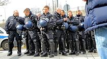 Protest gegen NPD-Veranstaltung