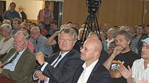 Protest gegen Alexander Gauland in Altenstadt