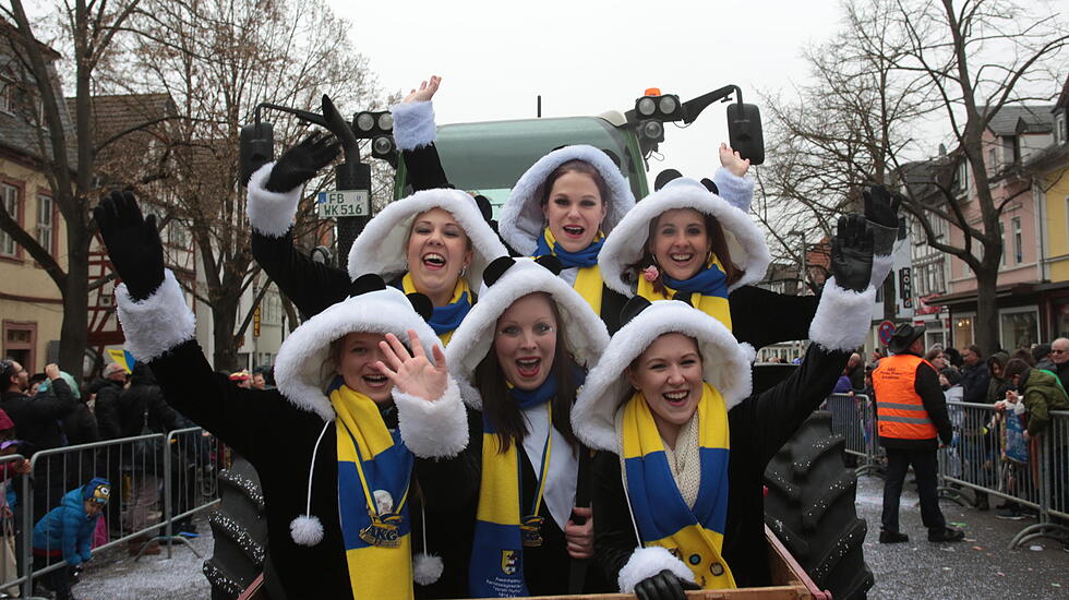 Faschingsumzug in Friedberg