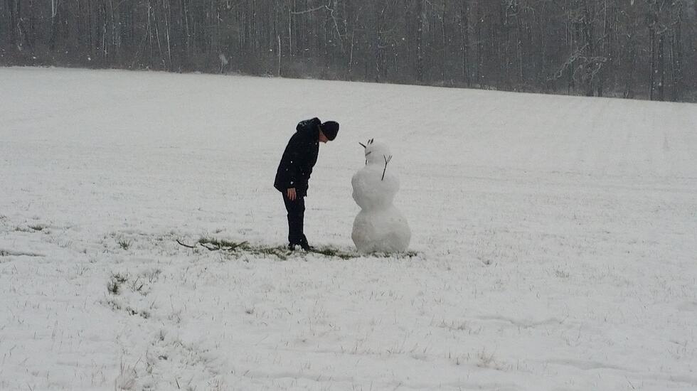 So war der Schnee-Advent in Hessen
