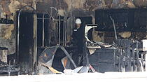 Rang 4: Die Explosion in der Shisha-Bar Anfang August in der Licher Straße erwies sich schnell als Verbrechen.