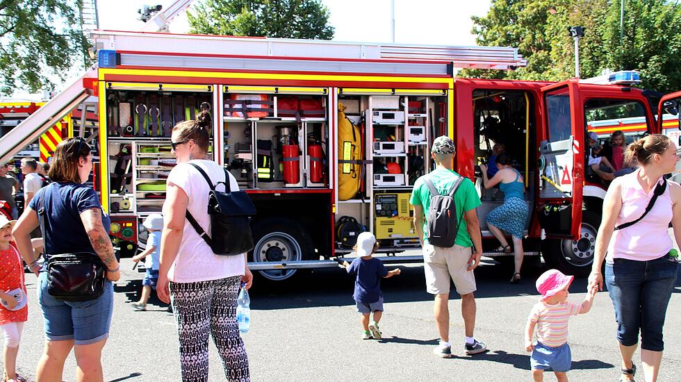 Tag der offenen Tür der Feuerwehr Friedberg