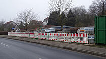 Nordeck, Ortsdurchfahrt in der Rabenauer Straße. Bauherr: Land Hessen, Baubeginn: Mai 2016, Fertigstellung: April/Mai 2018, Baukosten: 2,55 Millionen Euro