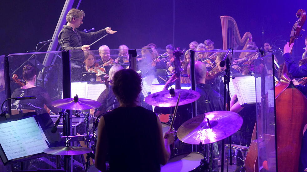 Crossover-Konzert auf der Seewiese mit der jungen Philharmonie Frankfurt