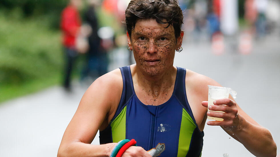 Kälte, Schlamm und Nässe - So lief der Licher Cross-Triathlon