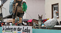 Bunter und themenreicher Fastnachtsumzug in Heuchelheim
