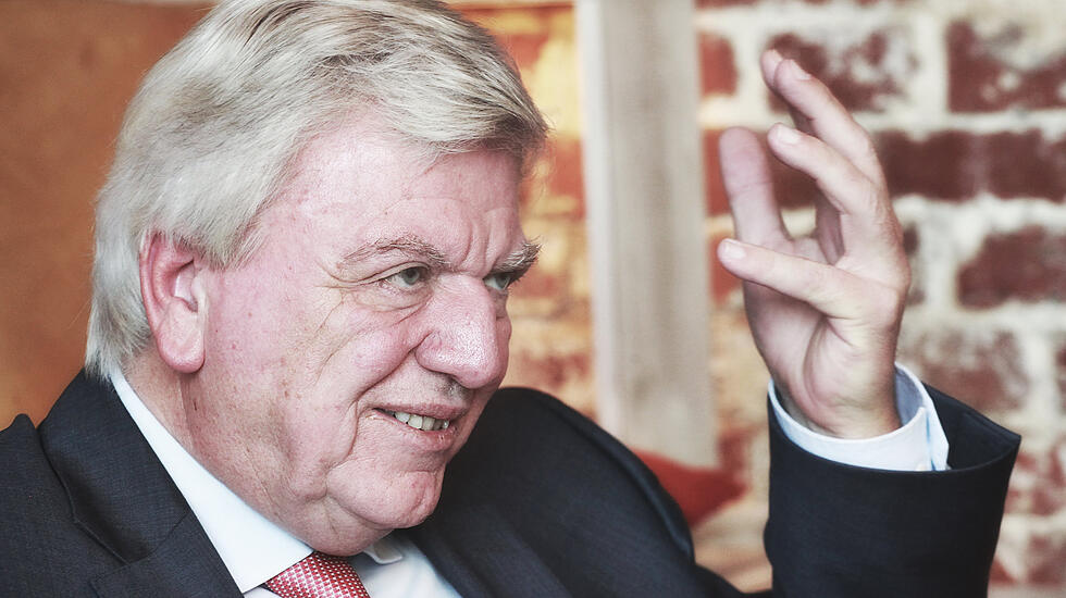 Bouffier vs. Schäfer-Gümbel: Die Bilder zum großen Streitgespräch