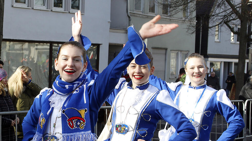 Faschingsumzug in Friedberg