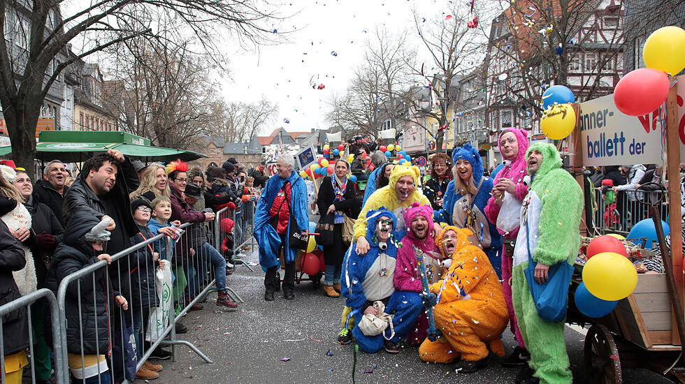 Faschingsumzug in Friedberg
