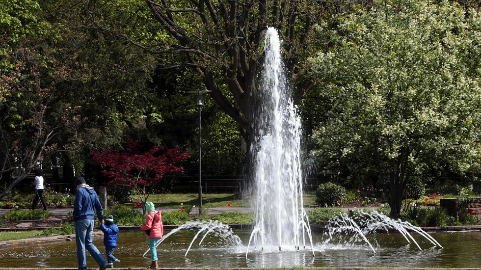 Frühjahrsimpressionen aus dem Bad Nauheim Kurpark und Südpark