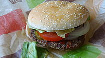 Der Test des Burger-King-Lieferservice in Bildern