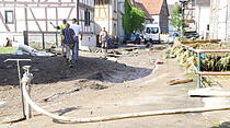 Flut in Nidda