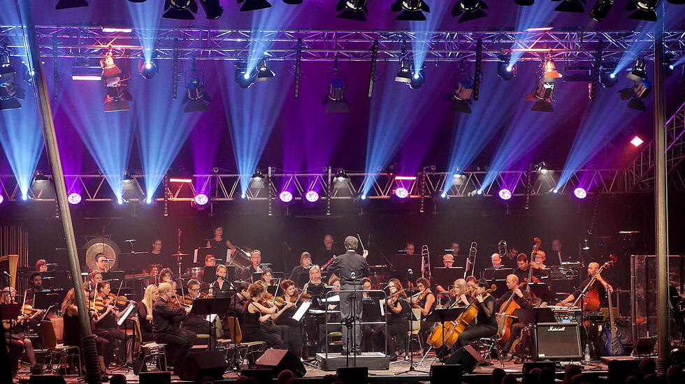 Crossover-Konzert auf der Seewiese mit der jungen Philharmonie Frankfurt