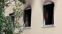 Trümmer in der Licher Straße