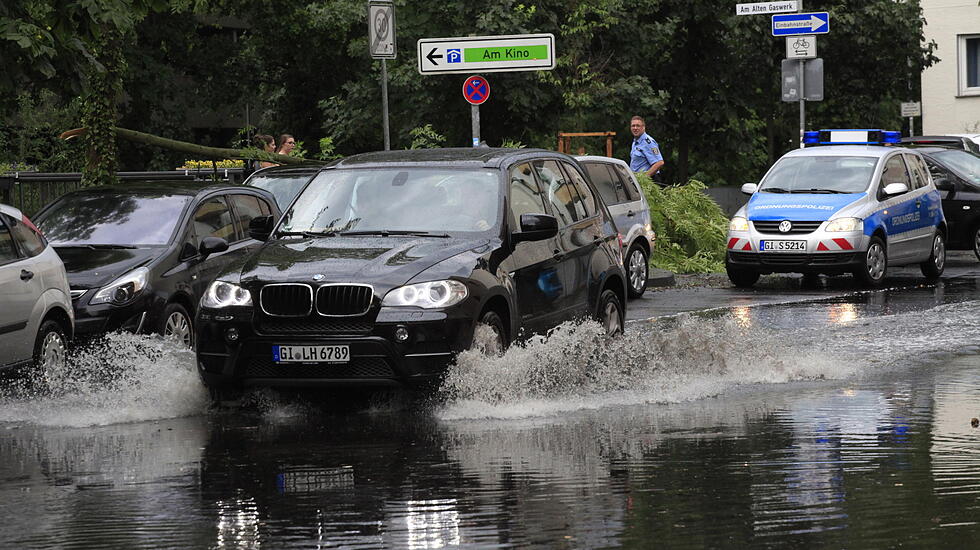 So sah es nach dem Unwetter in Gießen aus