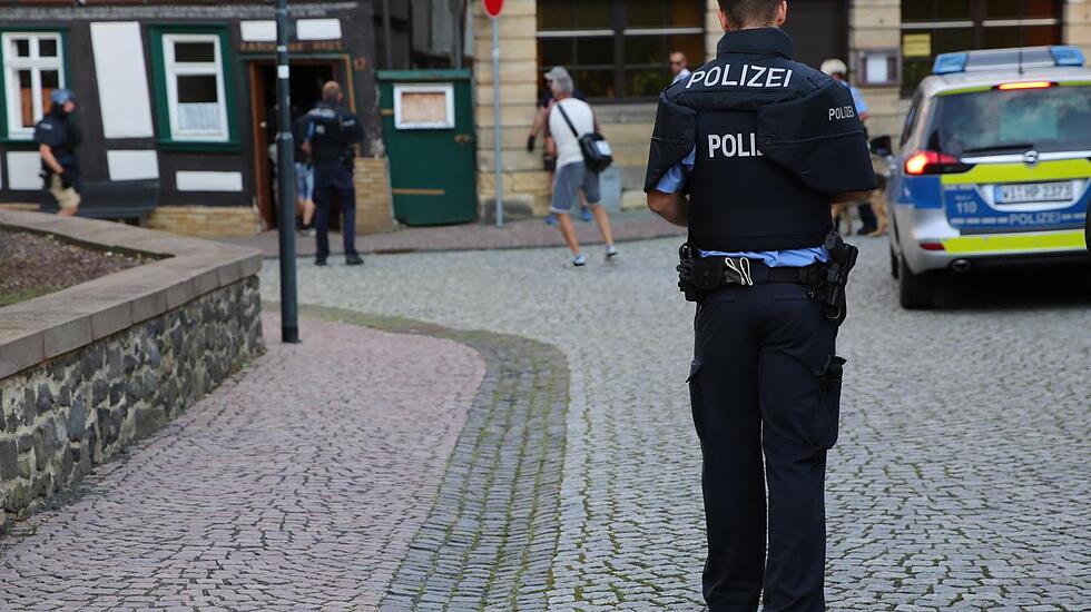 Polizei-Großeinsatz in Alsfeld
