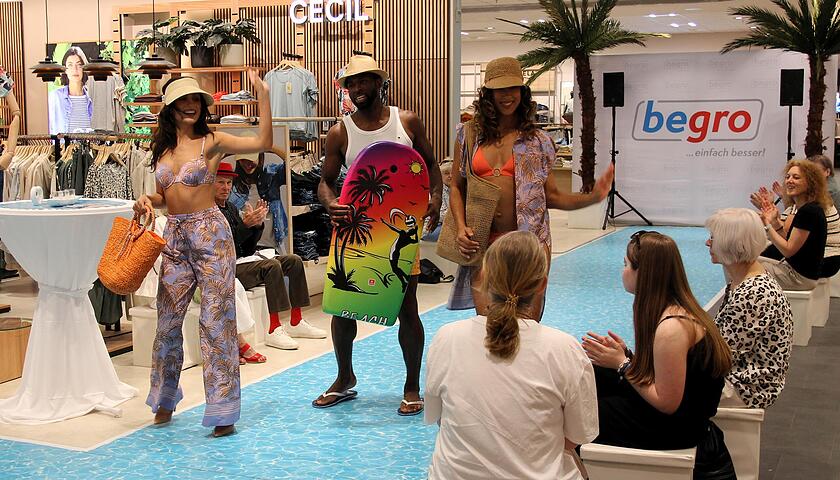&bdquo;Hot Summer&ldquo;-Fashion-Show bei Begro